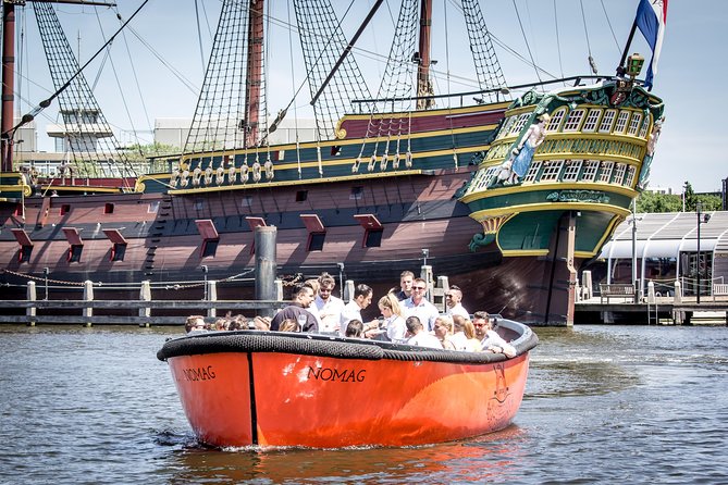 Amsterdam Private Boat Trip With Skipper, Burger and Beers - The route starts with classic canal charm and fast-moving stories