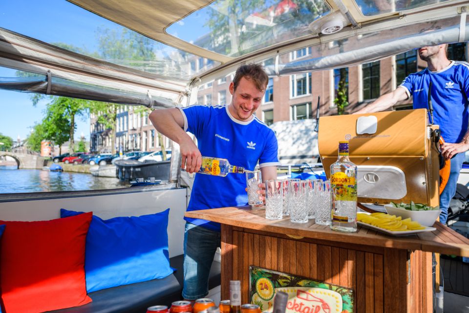 Amsterdam: Private Canal Booze Cruise with Unlimited Drinks - Prinsengracht (10 minutes): where the vibe turns more classic