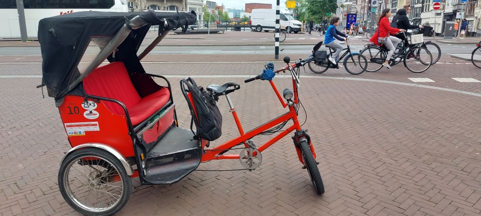 Amsterdam: Private City Highlights Tour by Rickshaw - Museumplein and the Amstel: where postcard views meet real context