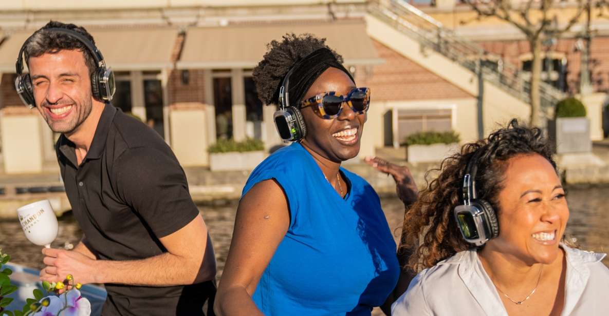 Amsterdam: Private Luxury Cruise with Drinks & Silent Disco - A private canal cruise that feels like your own night in Amsterdam