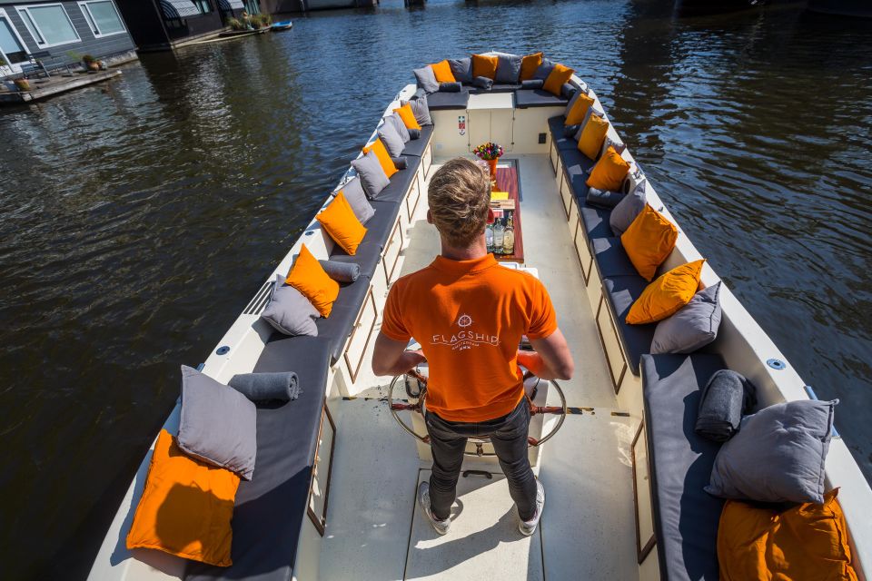 Amsterdam: Private Prosecco Canal Cruise Tour - The skipper’s role: insider tips you can use immediately