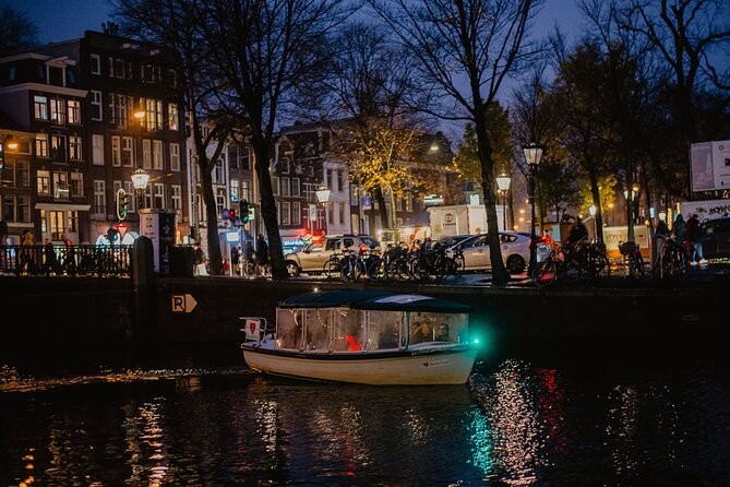Amsterdam: Private Romantic Evening Canal Cruise + Bubbles/Snacks - Amsterdam’s nighttime canals: the whole point of going after dark