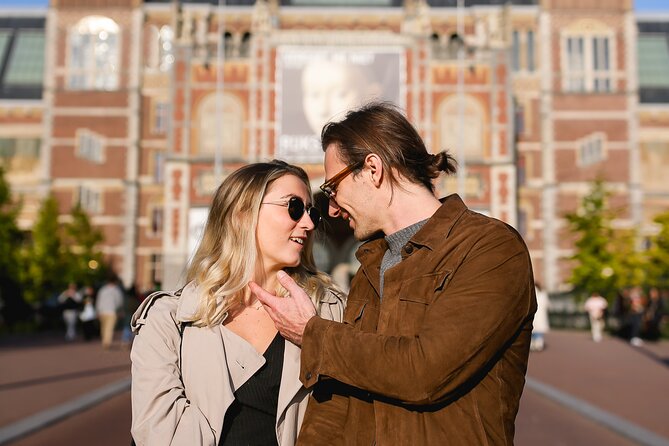 Amsterdam: Professional Rijksmuseum & Museumplein Photoshoot - Getting Posing Help Instead of Chasing Perfect Angles