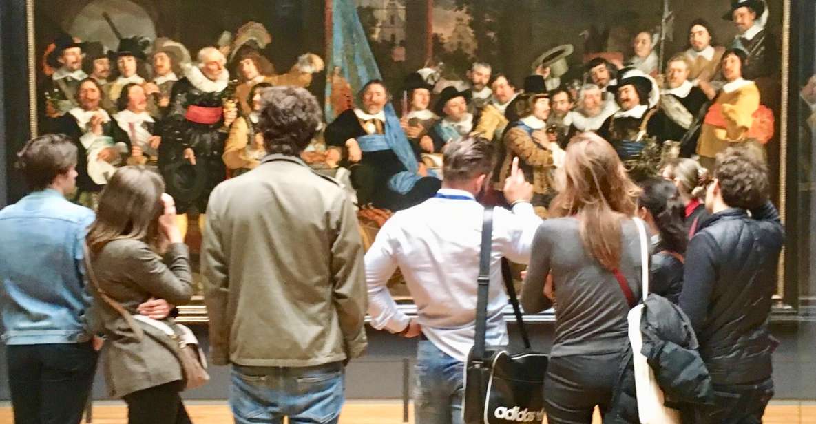 Amsterdam: Rijksmuseum Masterpieces Guided Small Group Tour - The museum highlights you’ll focus on: Vermeer, Rembrandt, and Van Gogh