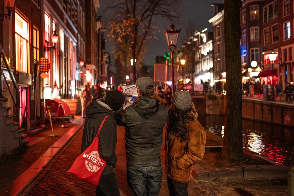 Amsterdam: Self-guided Red Light District Pub Crawl Mystery - Price and value: $41 for 3 hours and 3 drinks