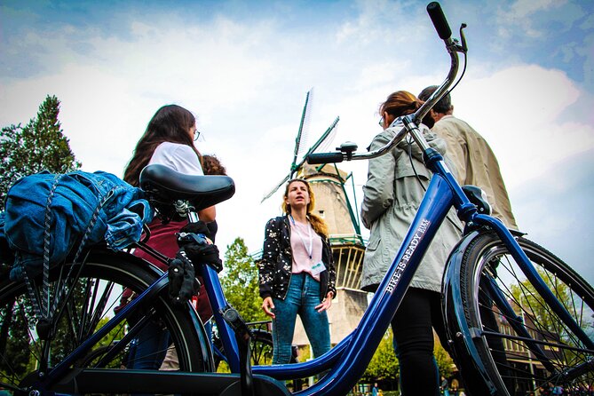 Amsterdam Small-Group Bike Tour With Optional Canal Cruise - De Gooyer Windmill: a rare city windmill stop you can actually see