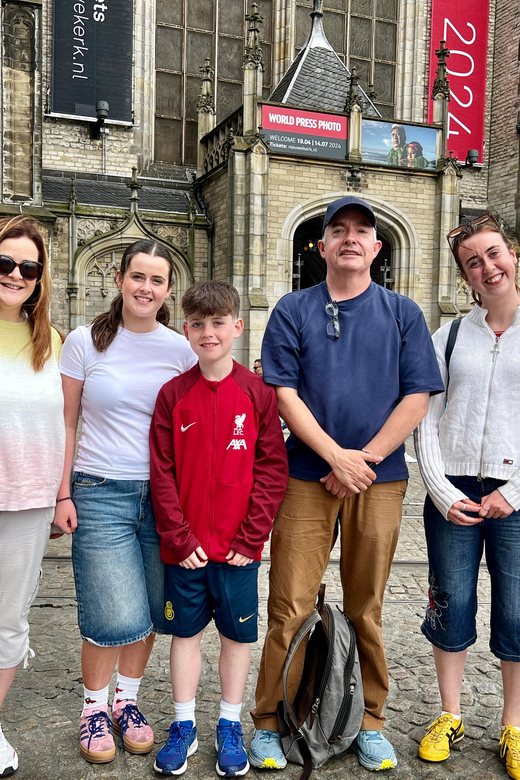 Amsterdam: Small Group Walking Tour with Fun Guide - Dam Square to Anne Frank area: how the city’s timeline clicks