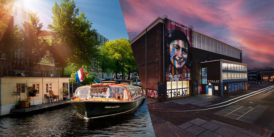Amsterdam: STRAAT Museum and Canal Cruise Combination Ticket - STRAAT Museum + canal cruise at a glance (key points)