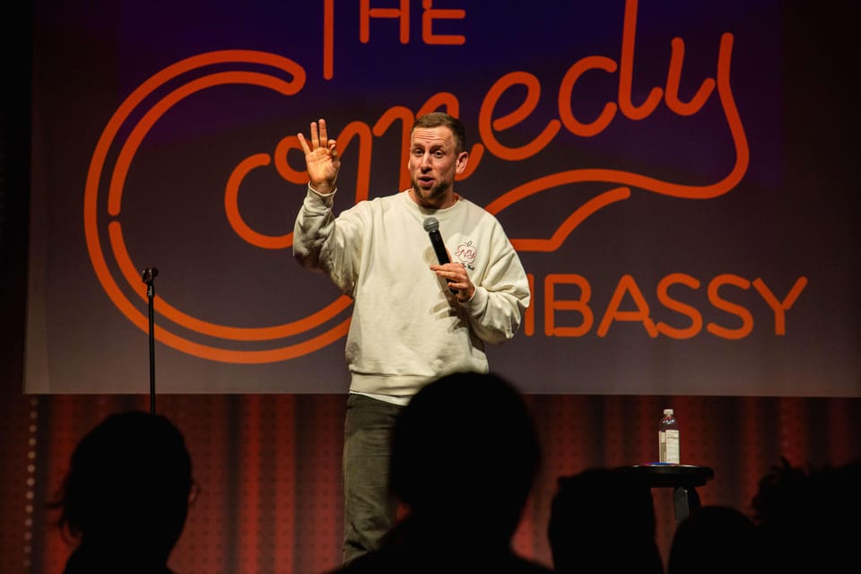 Amsterdam: The Comedy Embassy Stand-Up Show - Boom Chicago Upstairs Theater: the room that keeps comedy sharp