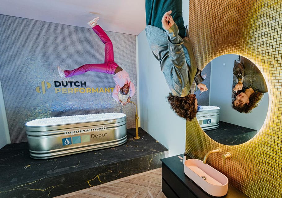 Amsterdam: The Upside Down & The All Out Combination Ticket - Where to go: Europaboulevard 5 and the next-door advantage