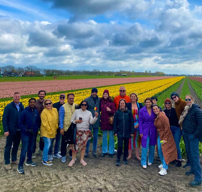 Amsterdam: Tulip Fields Day Tour with Lunch & Windmill - Key moments that make this tour worth your time