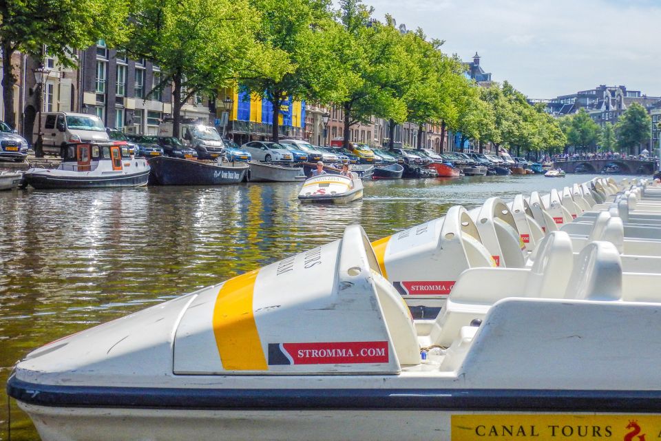 Amsterdam: Unique Pedal Boat Experience in the Canals - What’s included (and what’s not) in this pedal boat rental