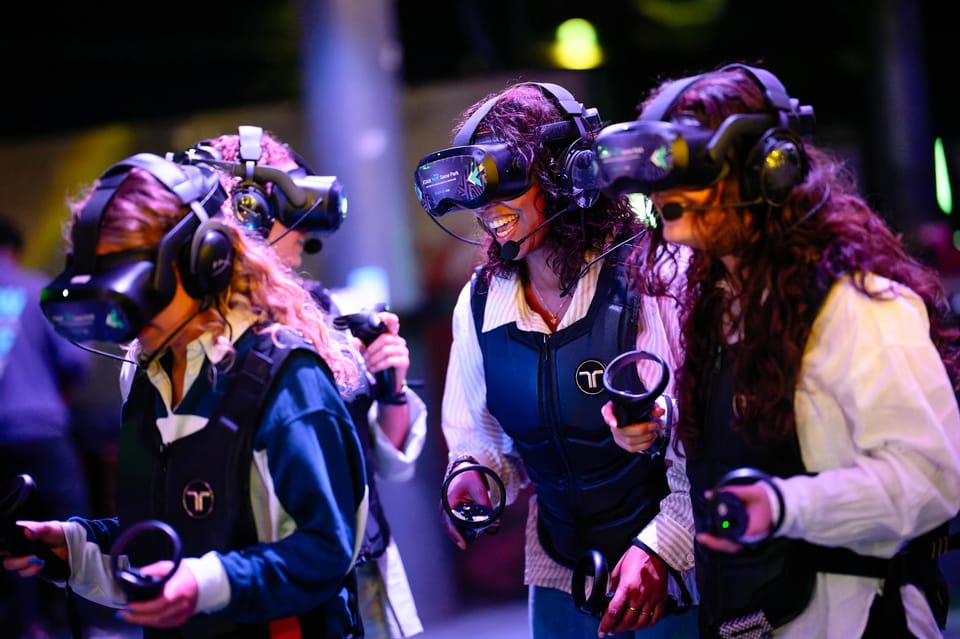 Amsterdam: VR Game Park Free-Roaming Experience - Pick Your Game: Zombies, Aftermath, Pirates, or Ghost Patrol