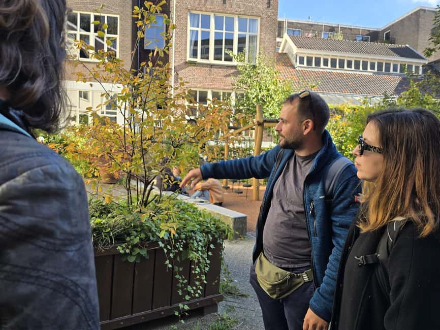 Amsterdam’s Hidden Facts: 750 Years of Secrets ⭐ - You’ll notice the city: leaning houses and those building marks