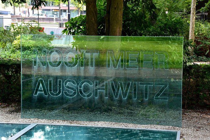 Anne Frank Small Group Walking Tour - National Holocaust Memorial and Wertheimpark: Design That Forces You to Look