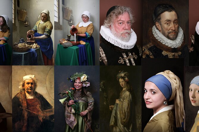 Become a Dutch Art Piece Photo Shoot in Amsterdam - Single Portrait - Getting There: Meeting Point and How to Plan Your Day