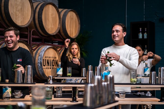 Cocktail workshop @ Spirited Union Rum Co. (Amsterdam) - Non-Alcoholic Option: You Won’t Get Left Out
