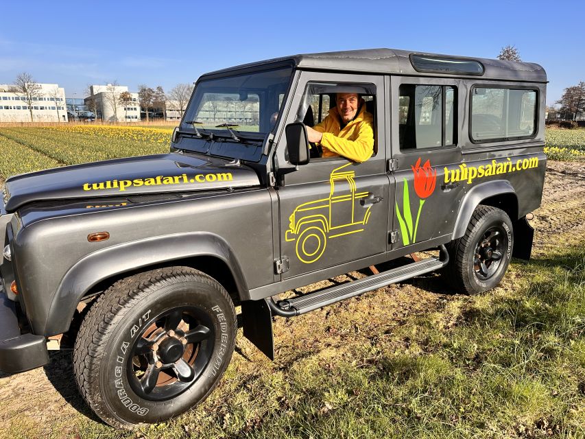 Enjoy the tulip fields in a Landrover with a local guide! - Keukenhof Castle Drive-Past and the Big Picture of the Bloom Cycle