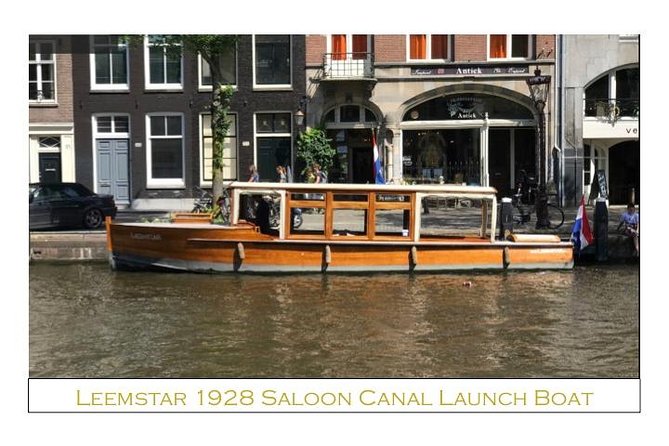 Exclusive Cruise! 90 min - 12 guests max - Book Leemstar! - Outside Seating for Everyone: Photos and Sightlines Without the Awkward Shuffle
