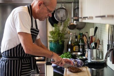 French Bistro-Style Dinner Overlooking Amsterdam's Canals - Martine and Olav: Cooking in a Former French Restaurant Home