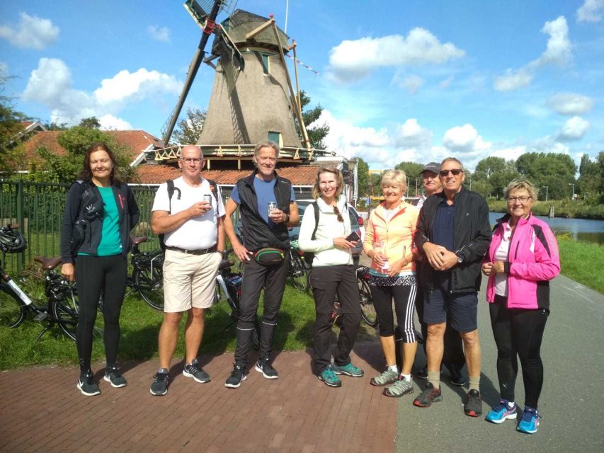 From Amsterdam: Countryside Bike Tour - The last chalk windmill: the photo stop with real context
