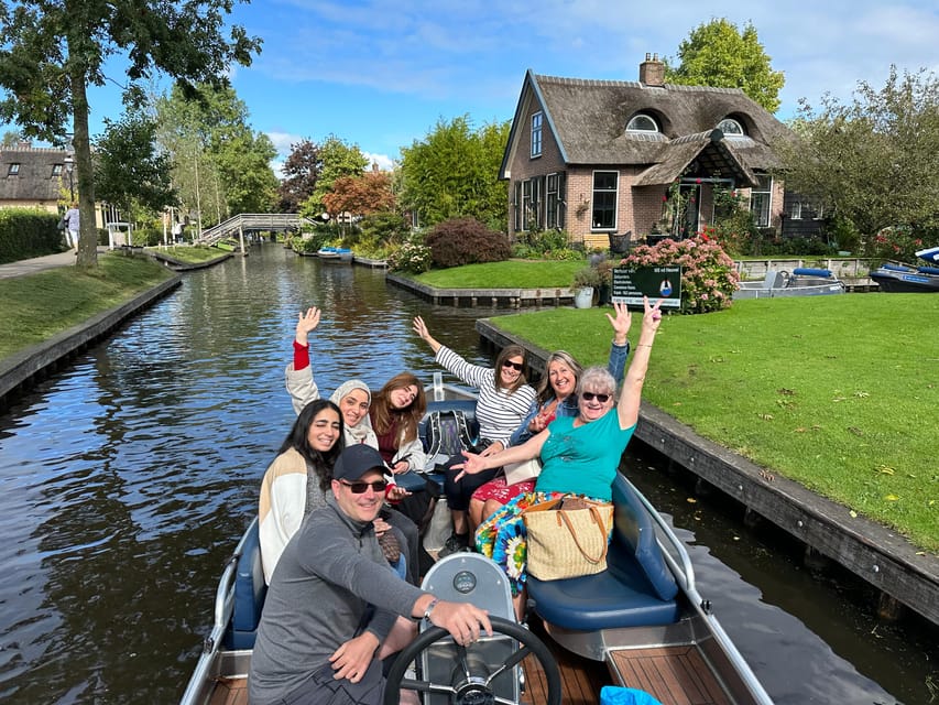 From Amsterdam: Giethoorn Small Group Tour with Boat Ride - The boat ride: your best chance at calm canals and classic views