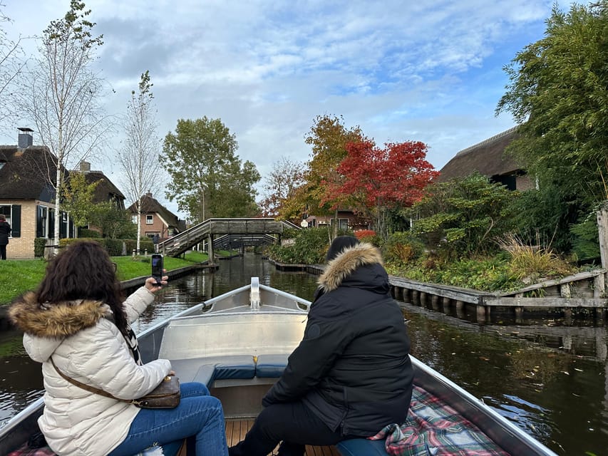 From Amsterdam: Giethoorn Small Group Tour with Boat Ride - Village walking time: bridges, thatch roofs, and real explanations