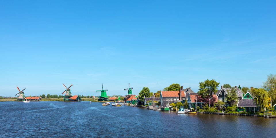 From Amsterdam: Windmills of Zaanse Schans Tour - The mill yard walk: how those windmills actually worked