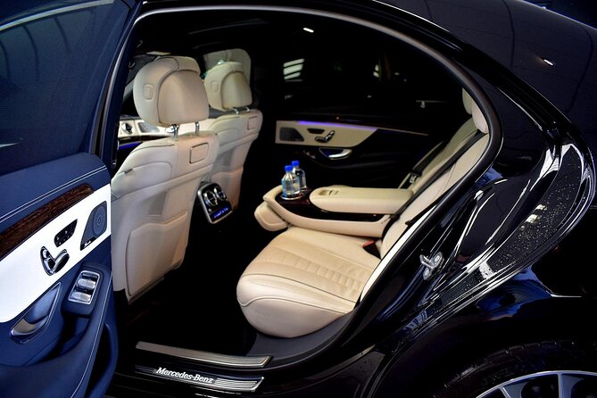 Full-Day Executive Chauffeur Service in Amsterdam - What you get on board: Wi‑Fi, water, and a driver-guide who talks