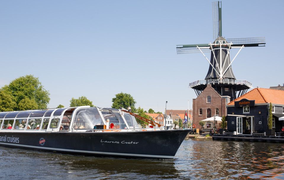 Haarlem: Dutch Windmill & Spaarne River Sightseeing Cruise - Cruising the Spaarne: where the city’s waterfront really shows itself