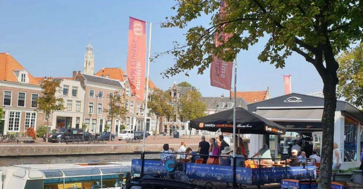 Haarlem: Dutch Windmill & Spaarne River Sightseeing Cruise - De Adriaan Windmill: close enough to feel the scale