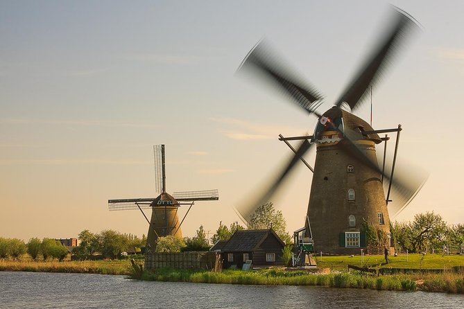 Kinderdijk, The Hague, Mauritshuis Private Tour from Amsterdam - The Hague highlights by minivan: Peace Palace and courts photo stops