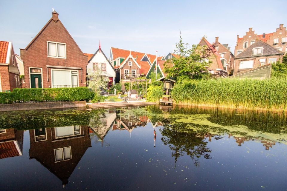 Marken, Volendam and Edam: Private Full-Day Tour - Edam: Floating Cellar, Former Town Hall, and an Old Wooden House