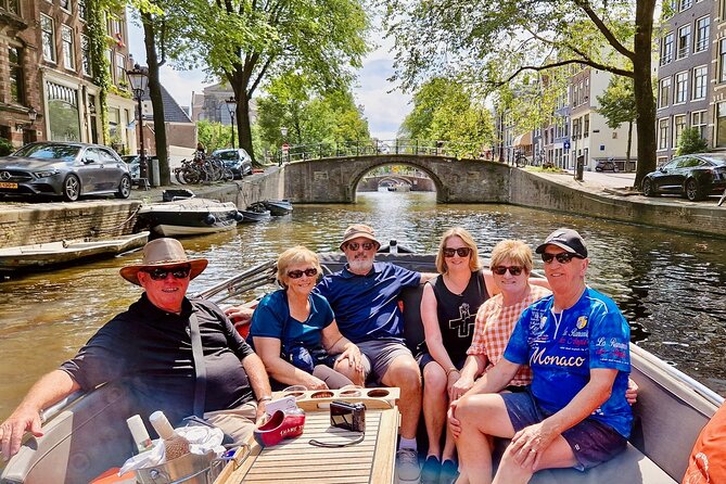 Private 90 Minute Amsterdam Canal Belt Exploration Cruise - The Amstel River start: dancing houses and leaning-building stories