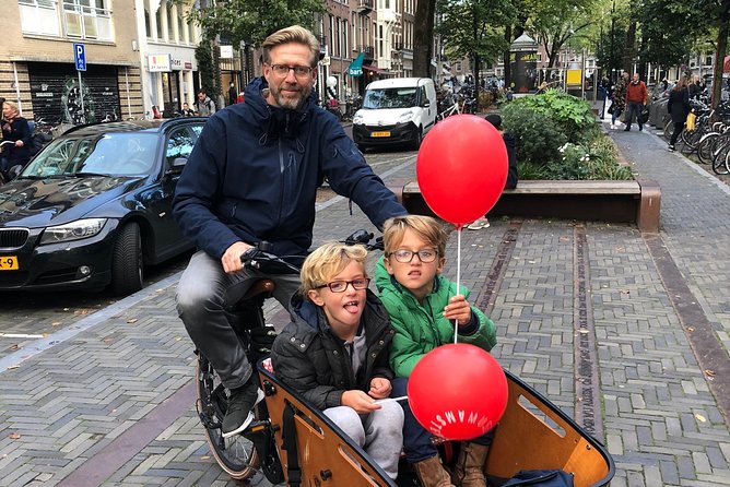 Private Amsterdam Bike Tour with a local guide (also for families) - The old station hub that helps you get your bearings