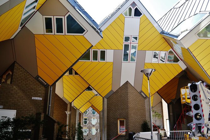 Private Day Trip from Amsterdam to Rotterdam and the Hague - Cube Houses: architecture that plays with your brain