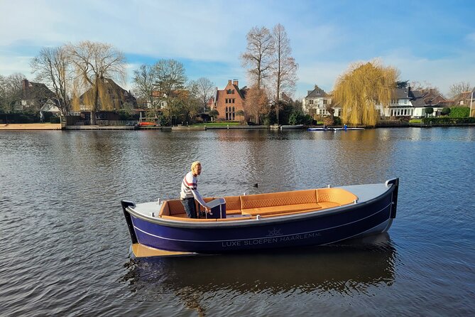 Private Electric Boat Rental in Haarlem (No License Required) - Electric boat comfort for groups up to 12