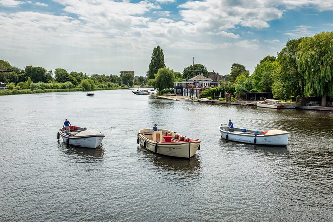 Private Haarlem Canal Cruise with Captain (Electric Boat) - Molen De Adriaan: the short stop that gives you the big photo moment
