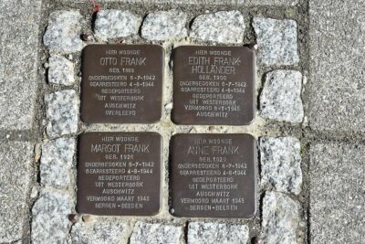 Private Tour: Anne Frank Walking Tour of Amsterdam - The Anne Frank statue stop: setting the emotional and historical frame