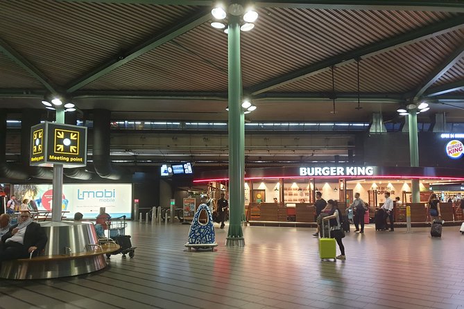 Private Transfer from Schiphol Airport to Rotterdam - Pickup at Schiphol: Departures 2 (Upstairs) Door F and Flight Tracking