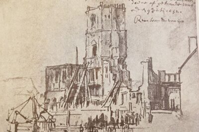 Rembrandt Tour - The Amstel viewpoint: what he might have seen from the bridge area