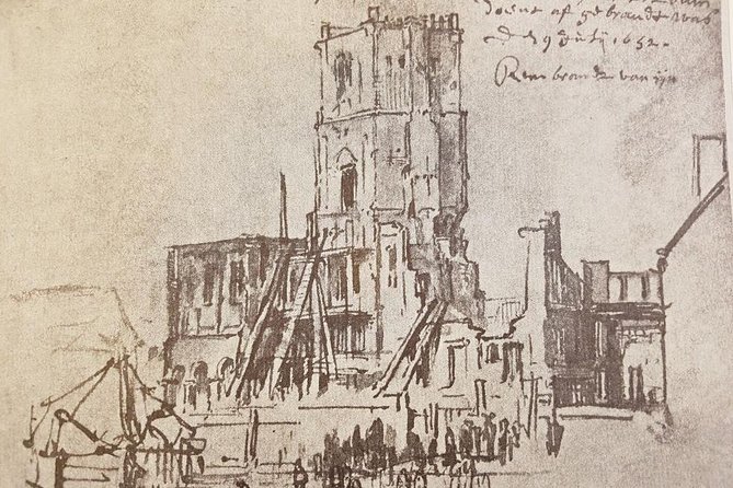 Rembrandt Tour - The Amstel viewpoint: what he might have seen from the bridge area