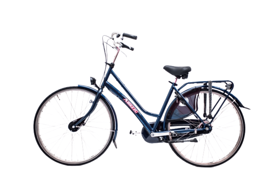 Rent a bike in Amsterdam | 1, 2, 3+ hours - The A-Bike city bike: gears, brakes, lights, and comfort tweaks