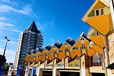 Rotterdam, Delft, The Hague Day Tour Incl. Madurodam/Royal Delft - Rotterdam First: Market Hall and the Port-City Mood