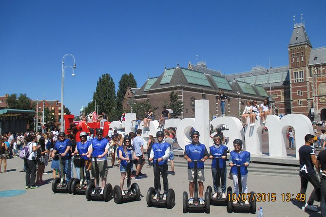 Segway City Tours Amsterdam - The value of a 2-hour Segway tour in central Amsterdam
