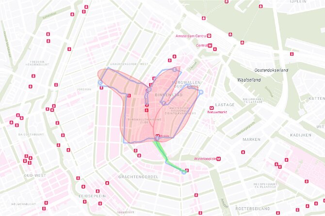 Self Guided City Tour in Amsterdam - Amsterdam Tulip - Logistics That Matter: Walking Length, Battery, and No On-Board WiFi