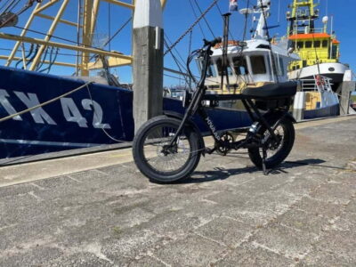 Texel: Electric Fatbike Rental with Map - Getting started at Texel Cruiser E-chopper & E-scooter