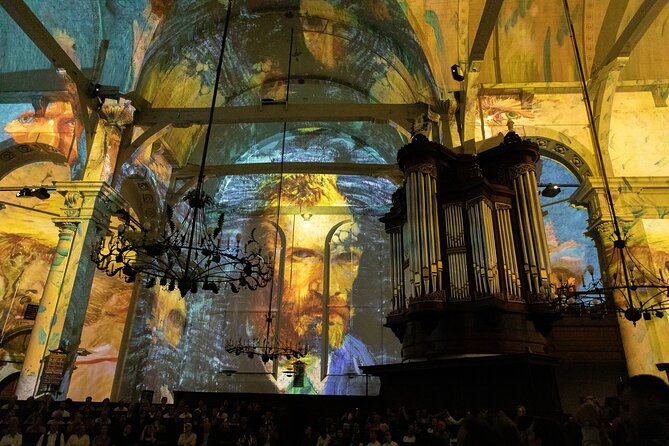 Van Gogh and Rembrandt Immersive Experience Entry Amsterdam - Beanbags, seating, and lighting: how to get the best view