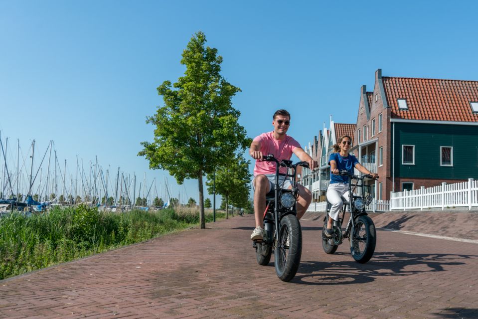 Volendam: E-Fatbike Rental - The 3-Hour Core Ride: Dikes, Windmills, and Countryside Rhythm