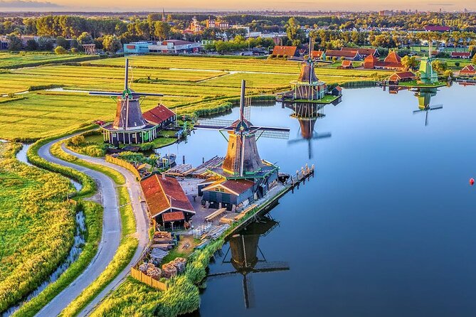 Windmills Country side tour Zaanse Schans-Cheesefactory-Volendam - Door-to-Door Pickup Makes a 4-Hour Countryside Day Feel Easy